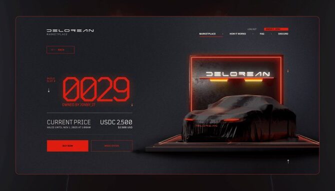 DeLorean Marketplace