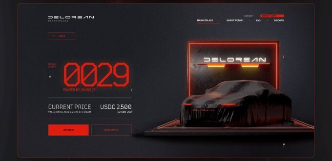DeLorean Marketplace